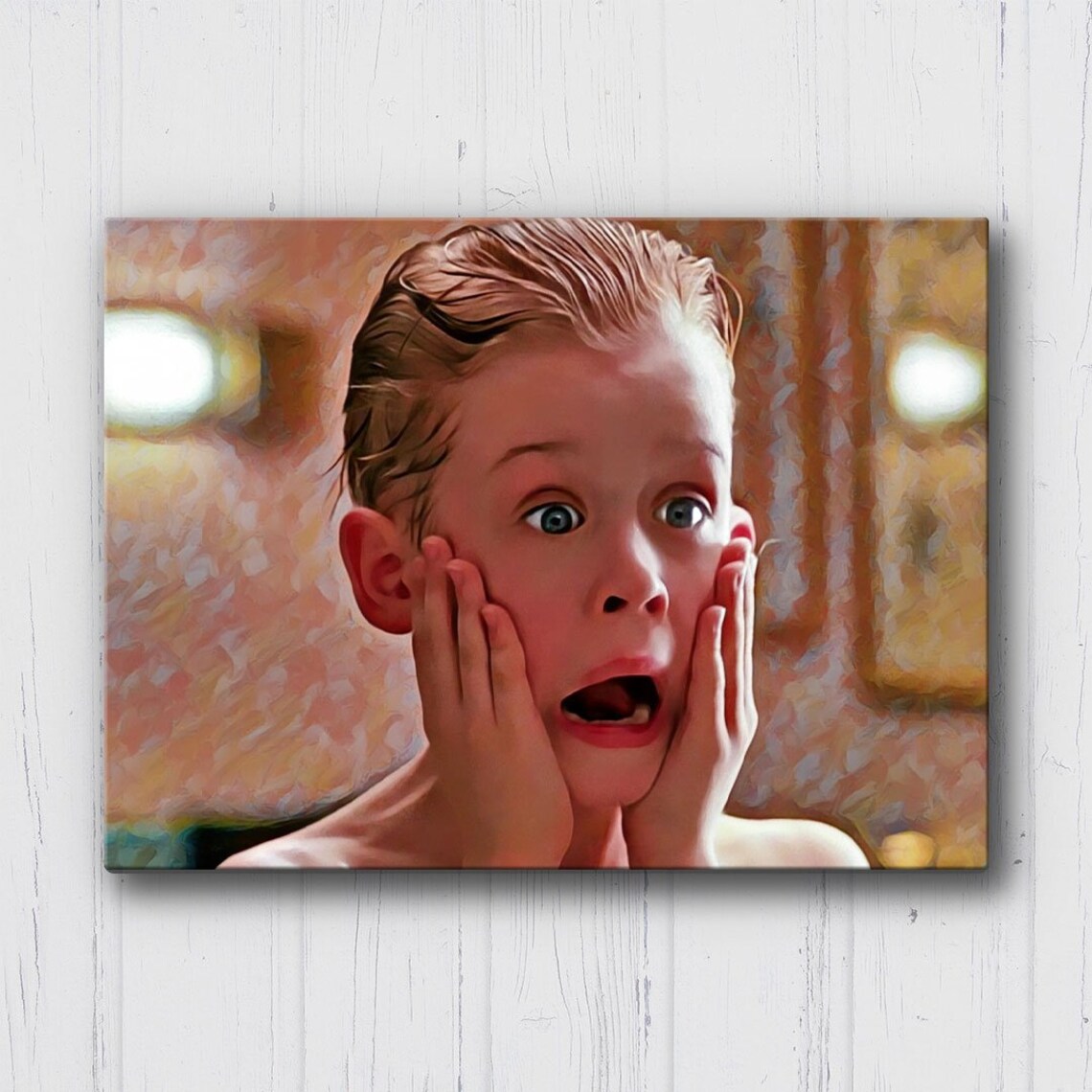 Home Alone Aftershave Canvas Sets Etsy