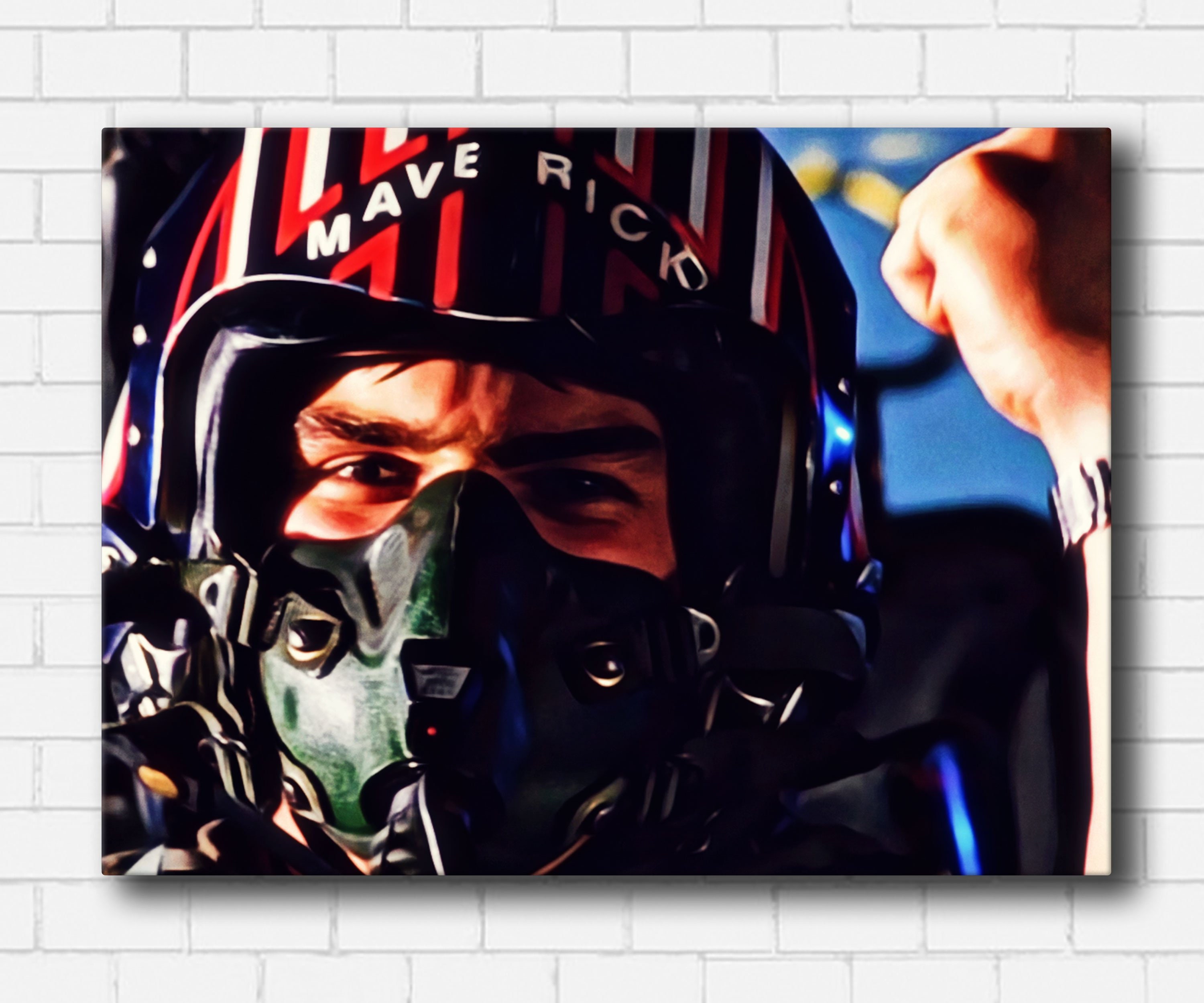 Top Gun Maverick Jester is Dead Canvas Sets Etsy