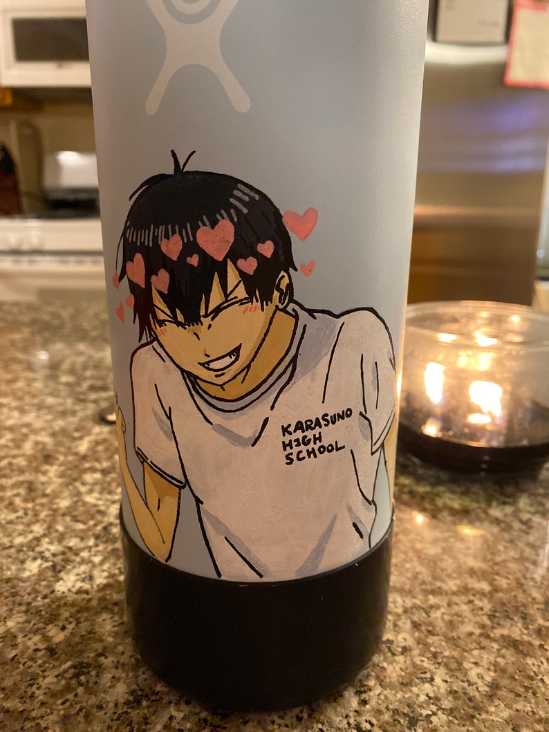 Custom Painted Starbucks Cup Anime | Etsy