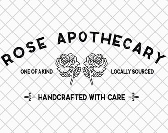 Free Free Rose Apothecary Logo Svg