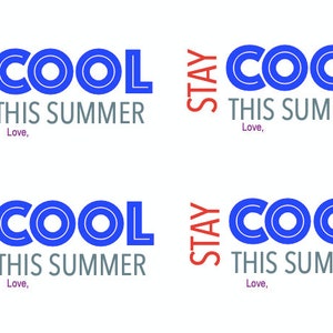 Stay Cool this Summer + INSTANT DOWNLOAD