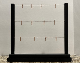 Tabletop Clothesline Picture Stand