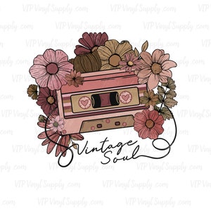 Retro Sublimation Transfer | Ready to press Sublimation transfer –  Vintage Soul Sublimation Transfer | sAb1