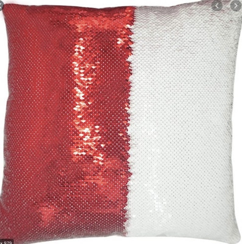 Floral Letter Personalised Magic Mermaid Pillow Name Pillow Unicorn Pillow Decorative Pillow | Custom Sequin Reversible Pillow