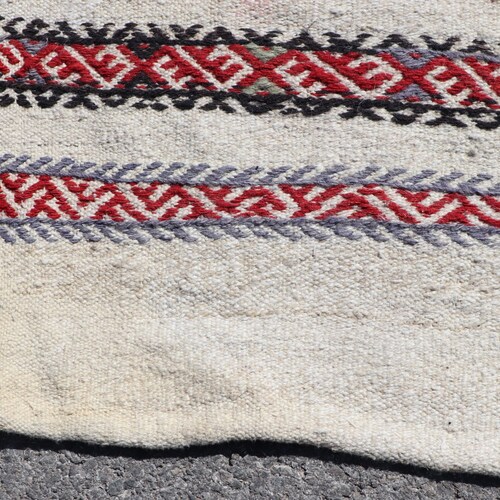 Vintage Kilim, Runner Kilim, Turkish Kilim, Antique Carpet, 30x132 shops inches Beige Kilim, Hallway Kilim, Kitchen Kilim, 7331