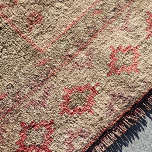 Runner Rug, Turkish Rug, 9.5'x3.3', Vintage Rug, Antique Rug, Hallway Rug, Handmade Rug, Red Rug, Faded Rug, Stair Rug, Wool Rug, Pale, 959 shops