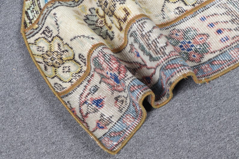 Small Rugs, Vintage Rug, Turkish Rug, Round Rug, Patchwork Rug, Rugs