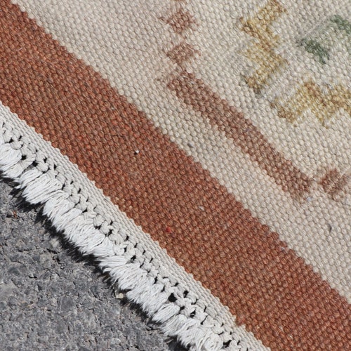 Area Rug, Turkish Rug, Vintage Rug, Home Decor Carpet, 55x71 inches Beige Rug, Turkey Floor Rug, Outdoor Rug, Bedroom Rug, shops 7298