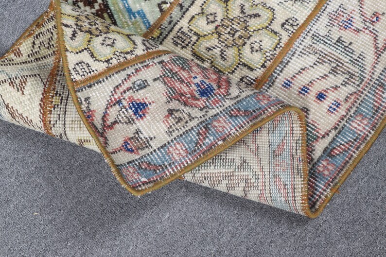 Small Rugs, Vintage Rug, Turkish Rug, Round Rug, Patchwork Rug, Rugs