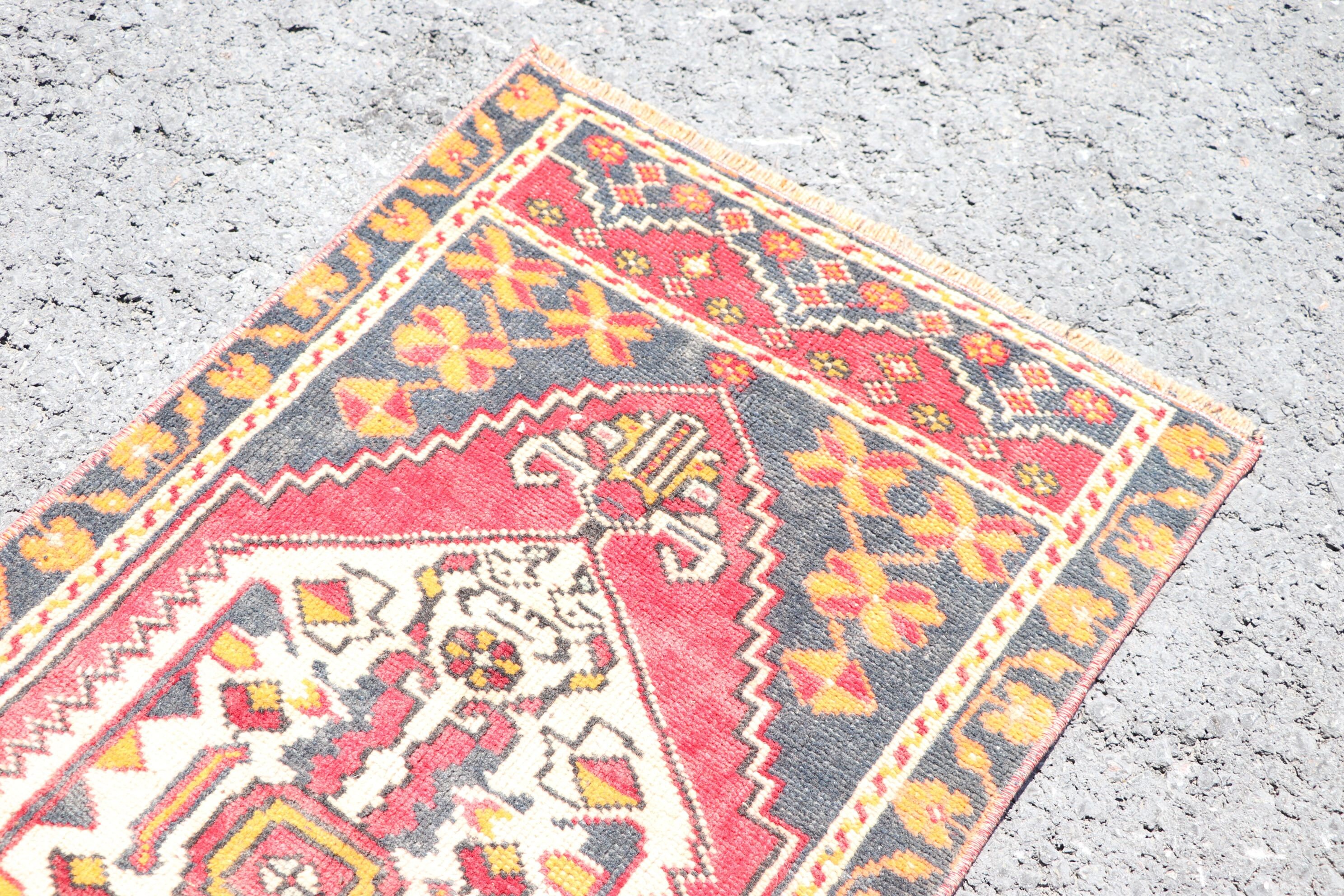 Bath Rug Turkish Rug Entry Rug 3.3x1.7 feet Anatolian Etsy