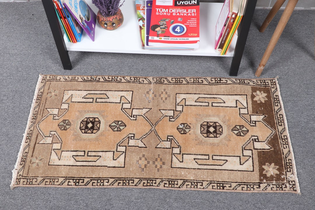 Vintage Rug, Small Rugs, Turkish Rug, Anatolian Rug, Rugs for Kitchen ...