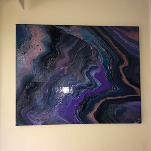 Royal Fluid Painting