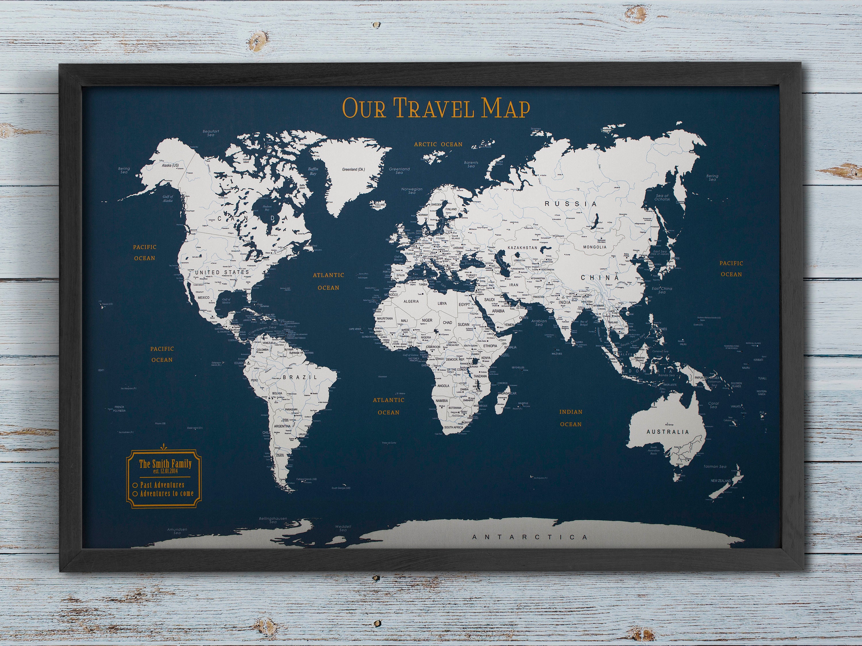 Trip Map World Review: The Best Push Pin World Map for Travellers