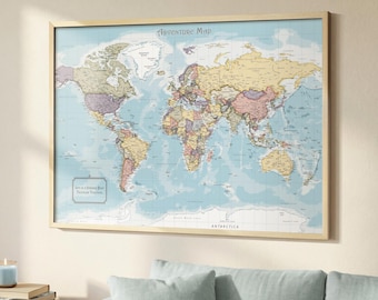 World Colorful Maps