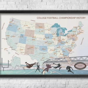 Carte cadeau football, carte punaises, cadeau équipe de football