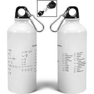 Physics Maths Science A Level College University Student Aluminium Sports Water Bottle/Canteen