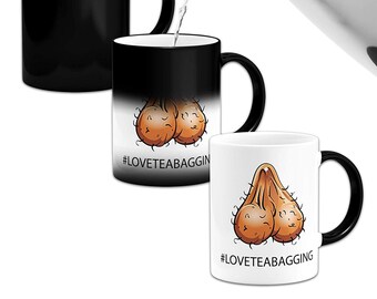 LOVETEABAGGING Mug magique à langer coloré rigolo/grossier