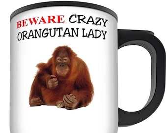 AM-2MC Handsome Orangutan Mug+Coaster Christmas/Birthday Gift Idea 