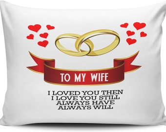 To my wife pillow | Etsy Novelty pillow | Etsy