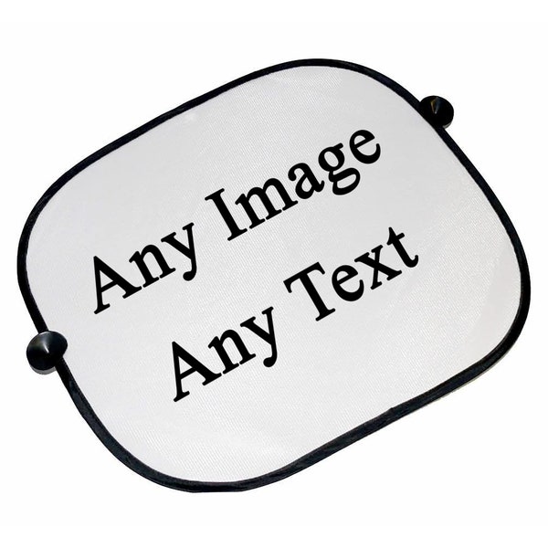Custom Car Sun Shade Etsy