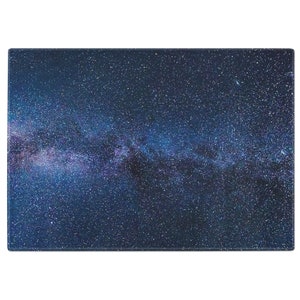 Milky Way Stars Tempered Glass Chopping Board-Variations