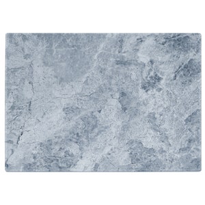 Storm Stone Effect Tempered Glass Chopping Board