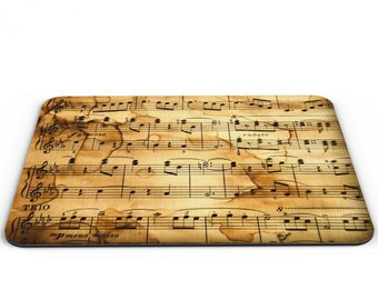 Music Notes Computer PC Mousemat