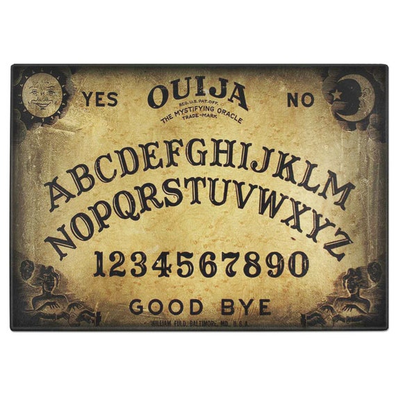 Tabla de cortar de vidrio templado Ouija Board