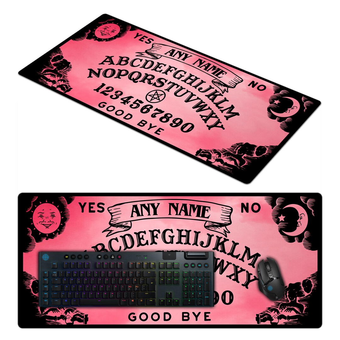 Personalised XXL Ouija Board Computer PC Gaming Mousemat Etsy