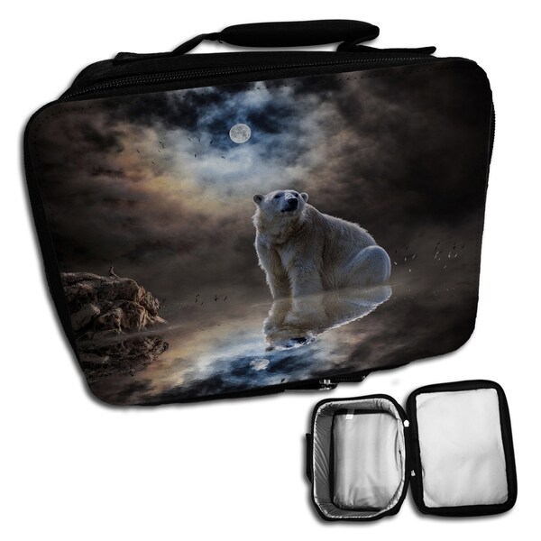 Polar Bear Lunch Bag Etsy