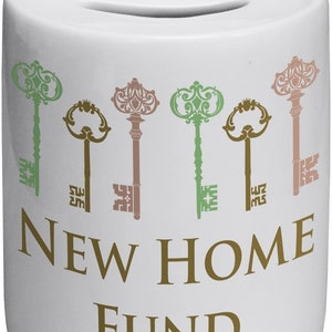 New Home Fund Novelty Ceramic Money Box