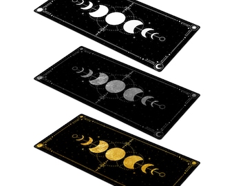 XXL Magic Celestial Moon Phases Tarot Stars Computer PC Gaming Mousemat (Colour Variaion)