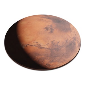 Mars Novelty Mug Round Coaster