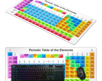 XXL Periodic Table of the Elements Computer PC Gaming Mousemat