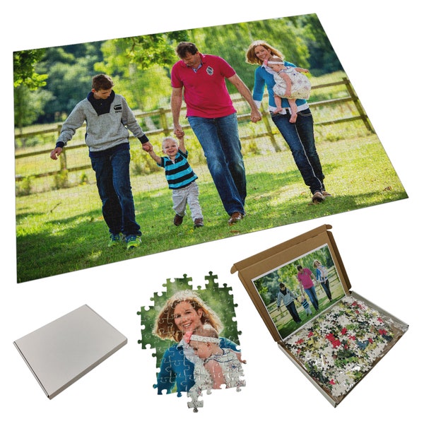 Personalised 500 Piece Jigsaw Puzzle Any Image & Text