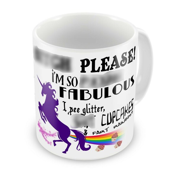 B#tch Please I'm So F#CKING Fabulous I Pee Glitter Funny Cushion Cover B#tch Please I'm So F#CKING Fabulous I Pee Glitter Funny Cushion Cover