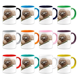 Cute SLOTH Novelty Gift Mug - Variation