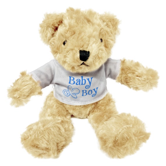 Ours en peluche bébé garçon 15 cm Henry -  France