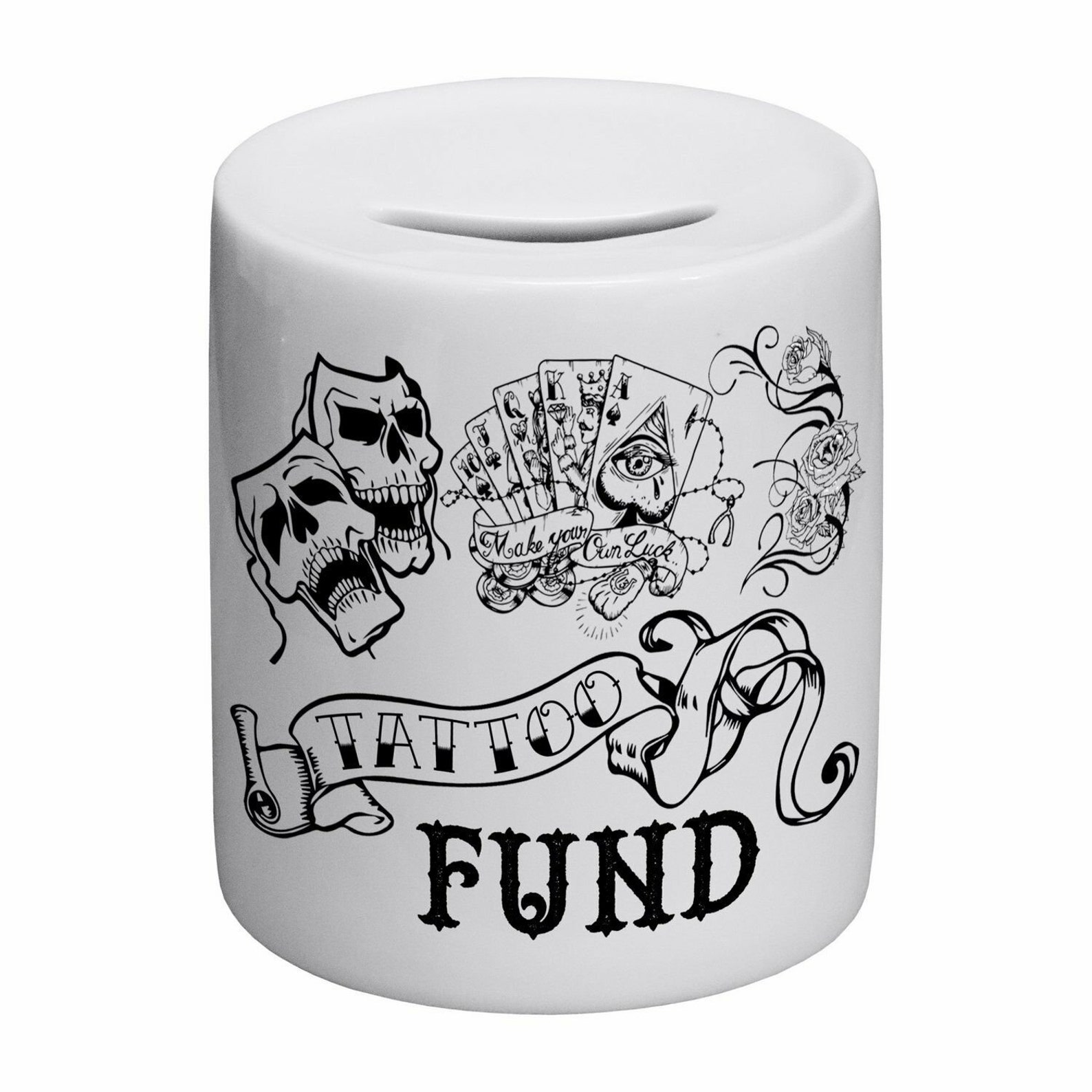 Tattoo Fund Novelty Ceramic Money Box Etsy UK