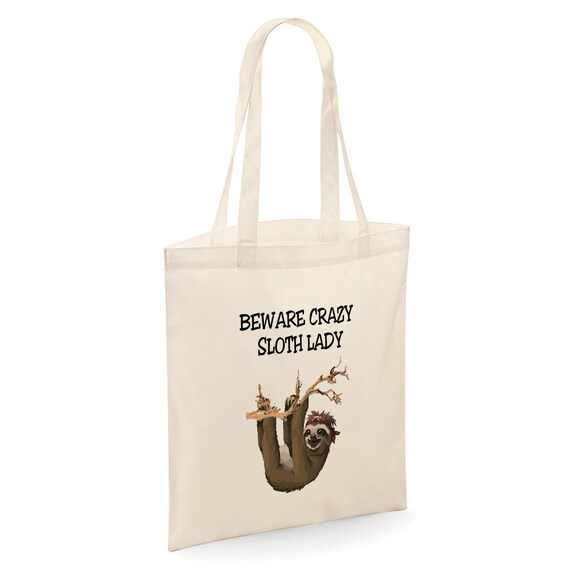 Crazy sloth lady kit bag backpack ruck sack Crazy sloth lady kit bag backpack ruck sack