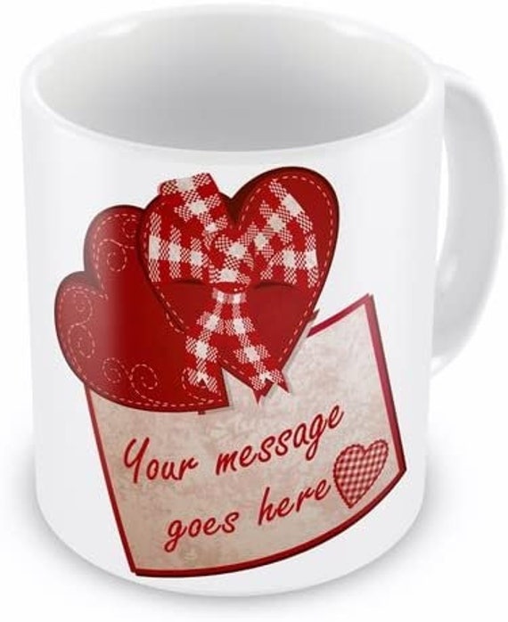 Tazza personalizzata buon san valentino ti amo con foto