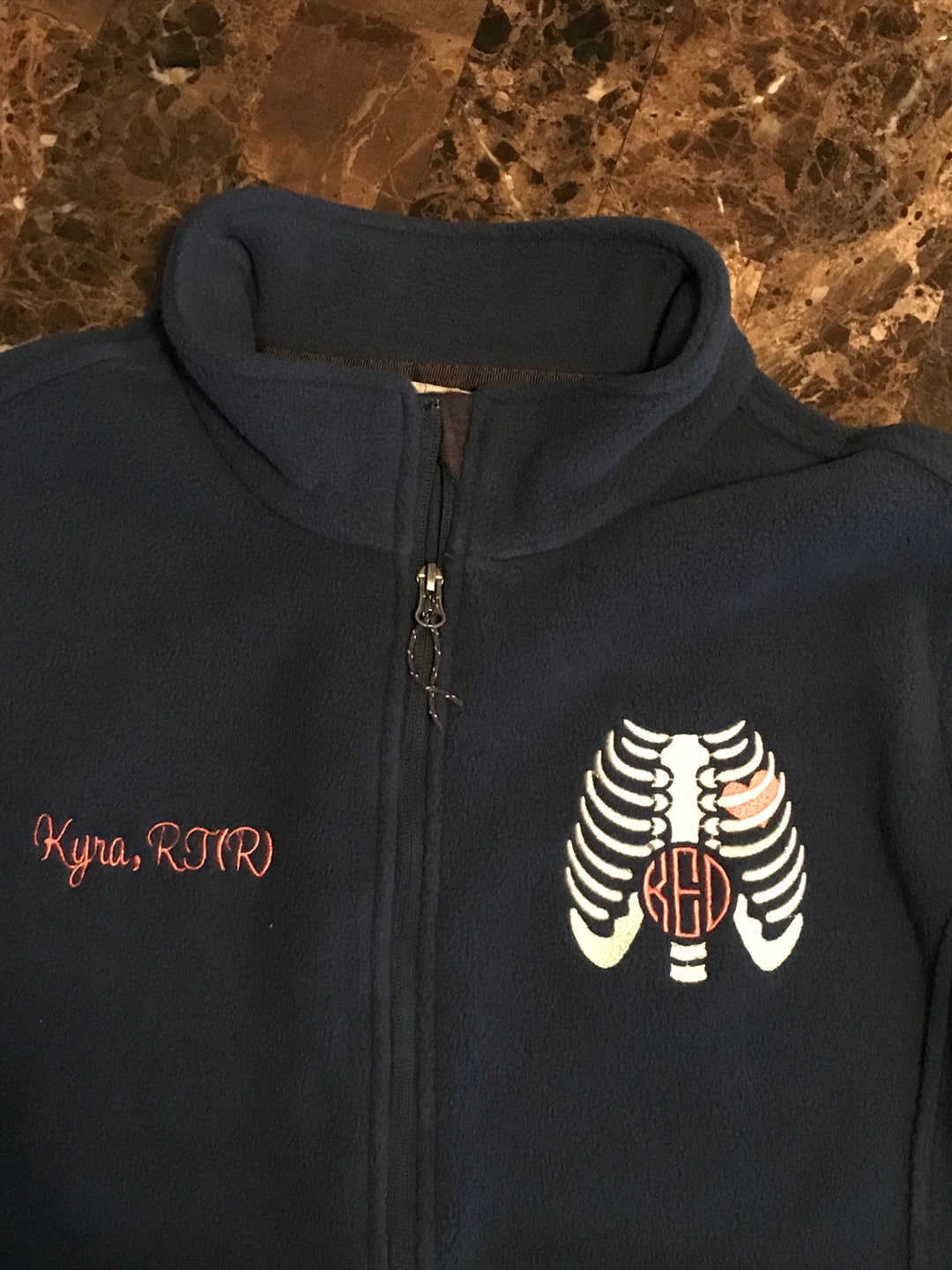 X ray Tech Jacket, Rib Cage, Radiology Tech Jacket, Rad Tech