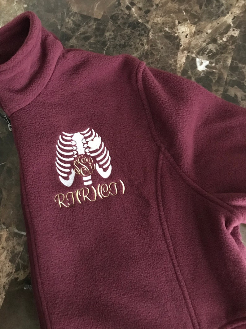 Xray Tech Jacket Rib Cage Radiology Tech Jacket Rad Tech Etsy