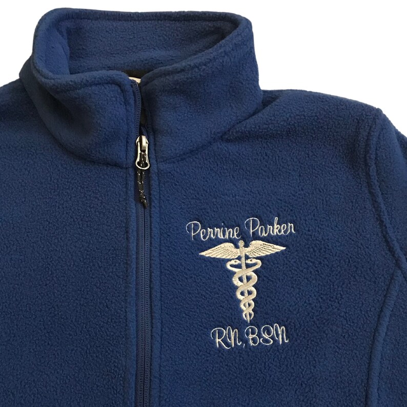 Personalized Caduceus RN Jacket. BSN Jacket MA Jacket Etsy
