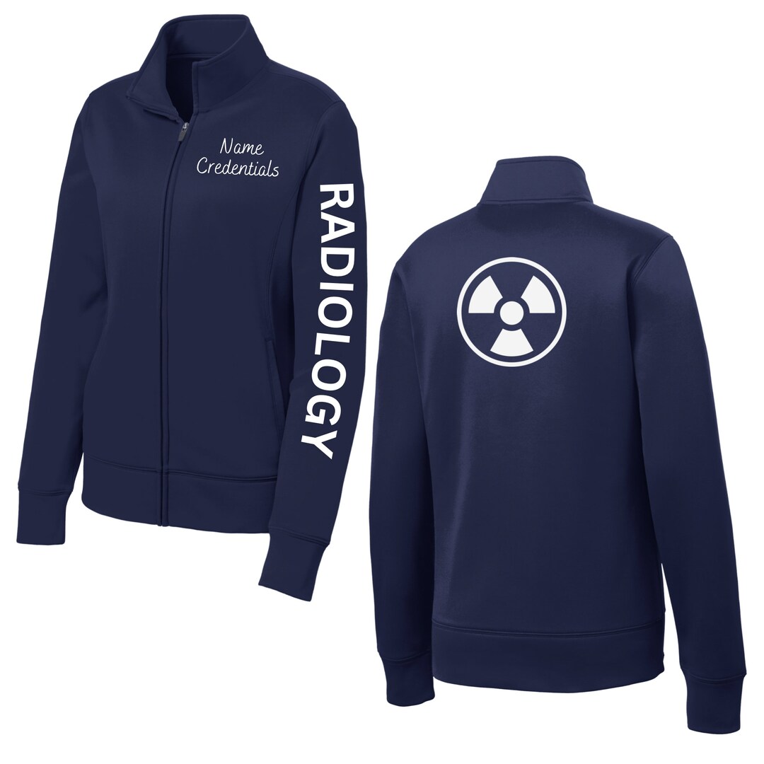 Radiology Jacket. Radiologist Jacket. Radiology Tech. Polyester Fleece