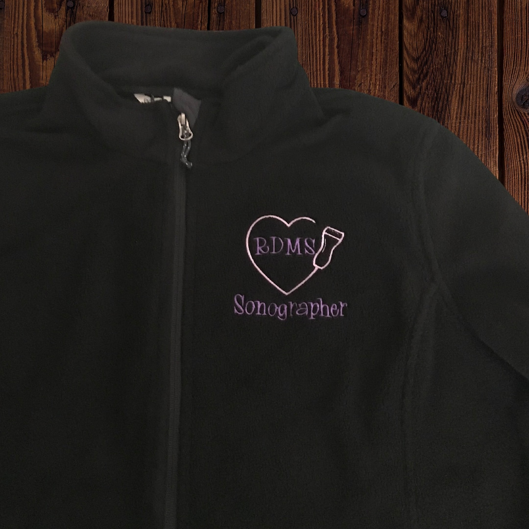 Sonographer Jacket. RDMS Jacket, Ultrasound Tech Jacket. Ultrasound
