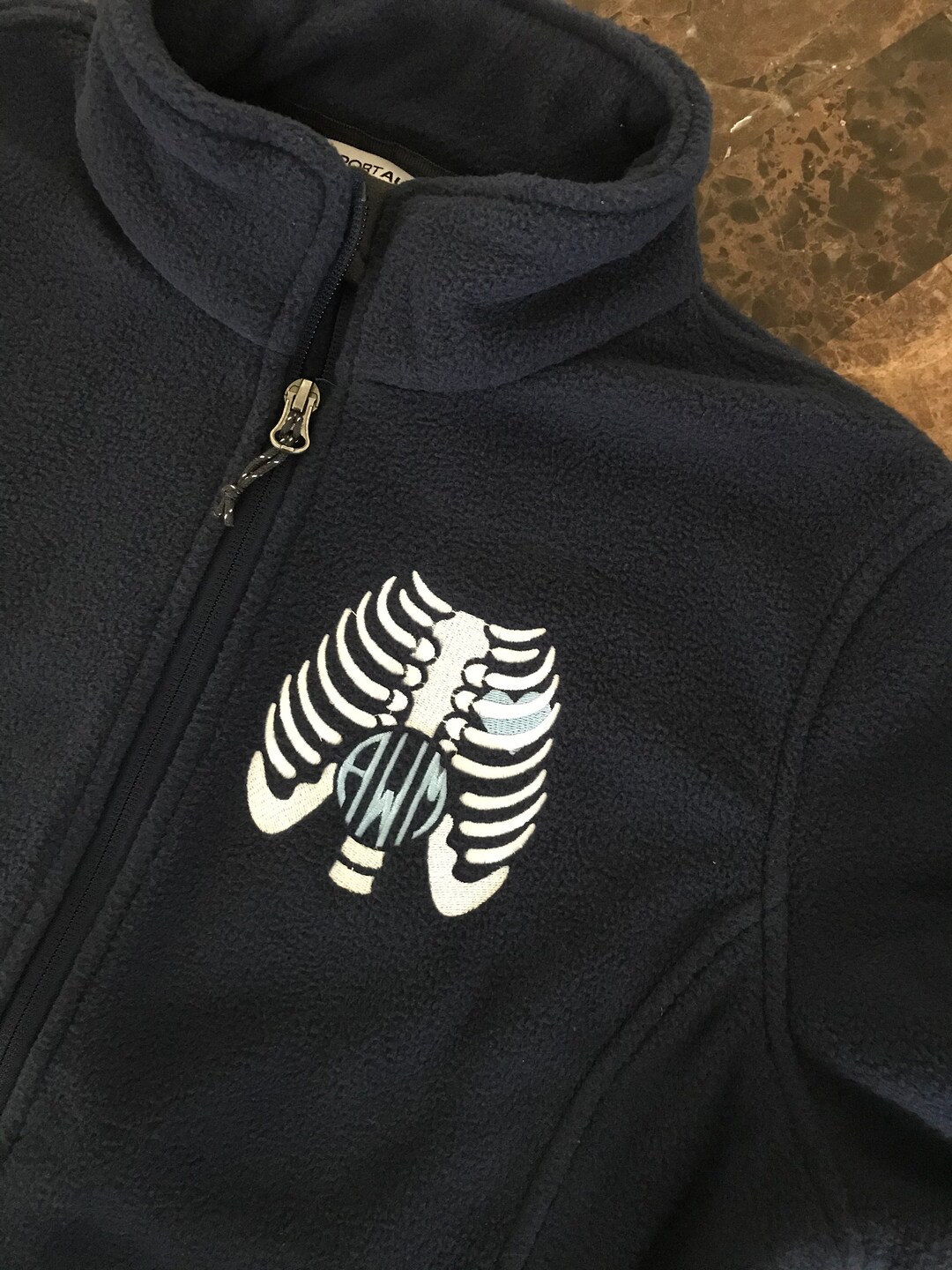 Xray Tech Jacket, Rib Cage, Radiology Tech Jacket, Rad Tech