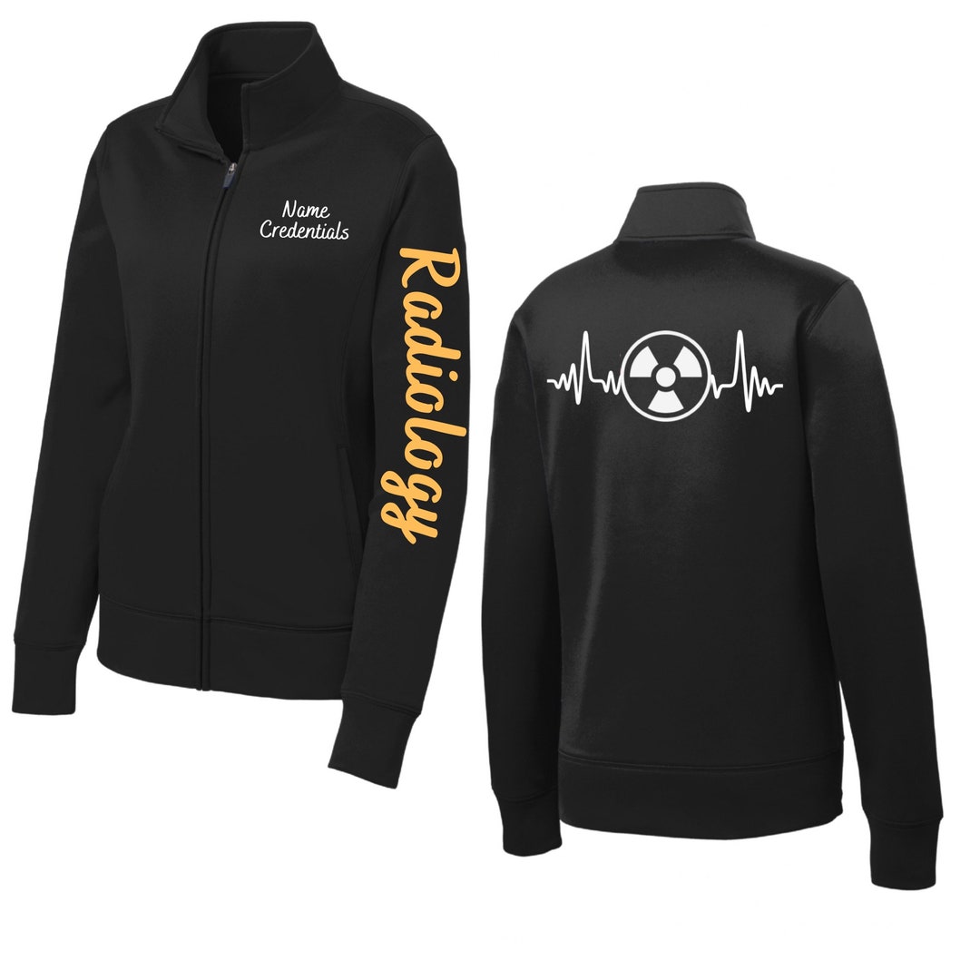 Radiology Jacket. Radiologist Jacket. Radiology Tech. Polyester Fleece
