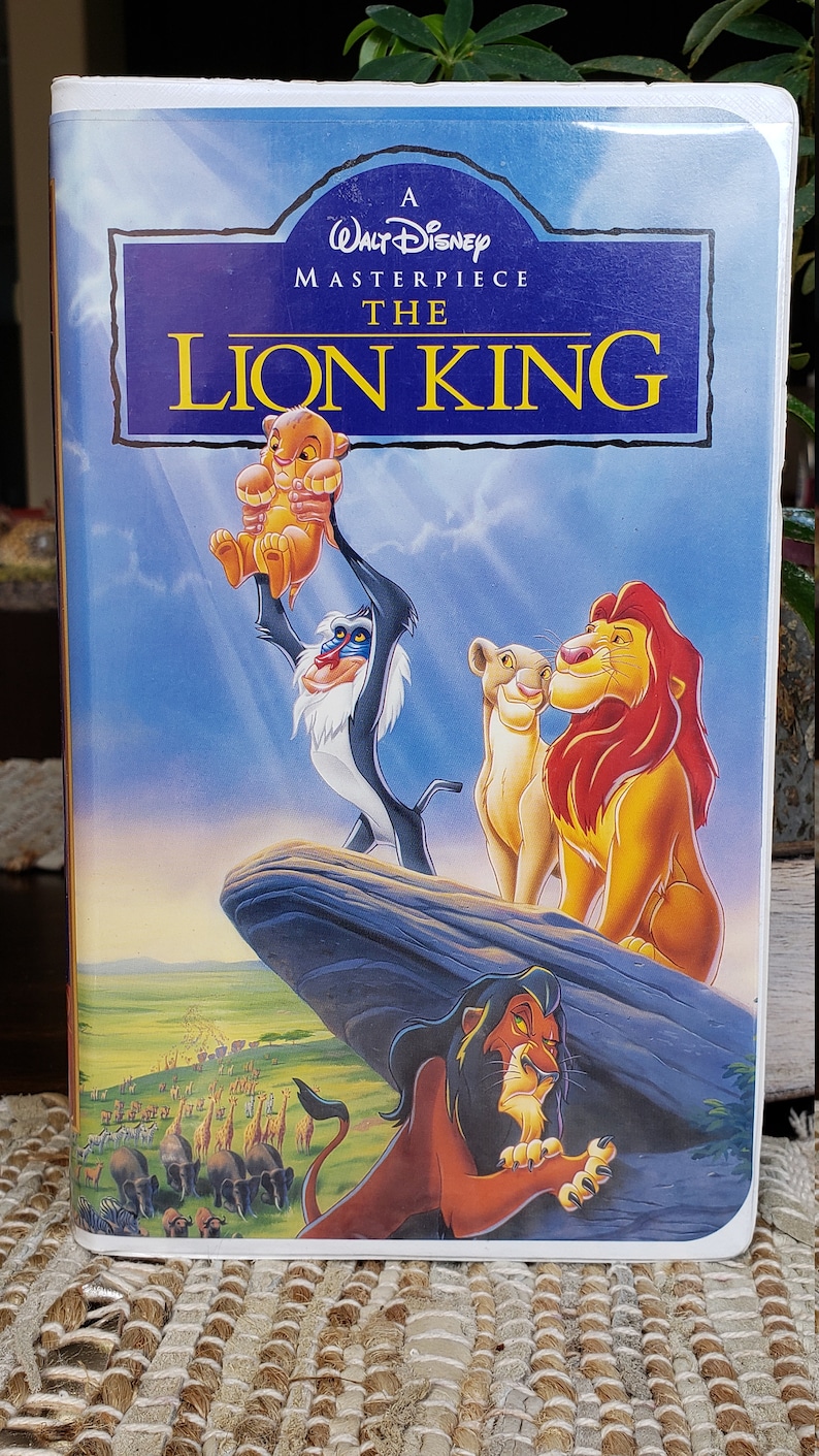 The Lion King Masterpiece Collection VHS