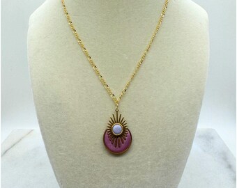 Sunflower Necklace